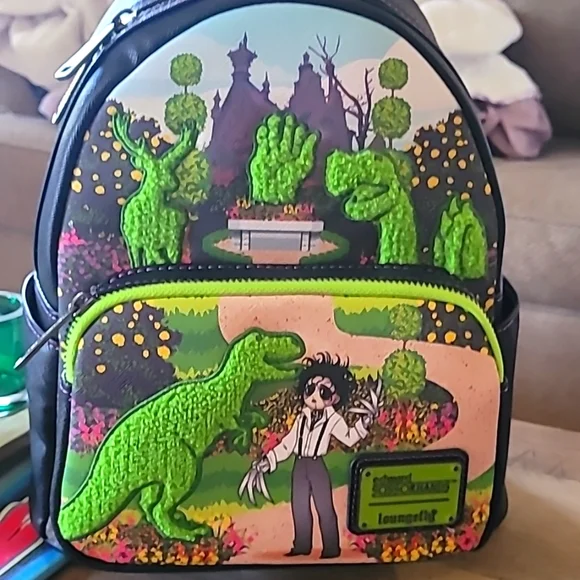 Loungefly | Bags | Loungefly Mini Backpack Edward Scissor  display picture 1